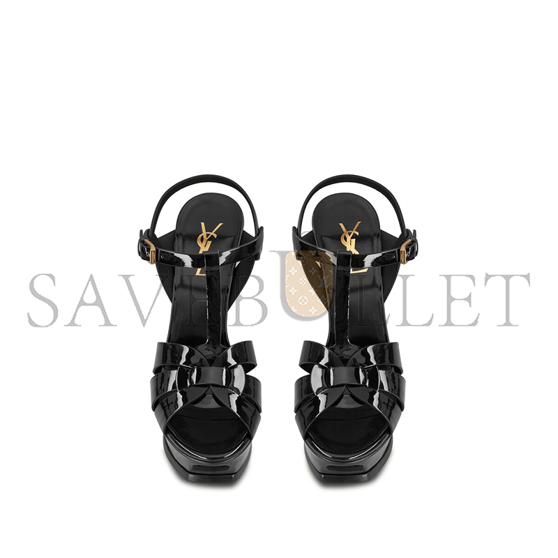 Y*L tribute platform sandals in patent leather 315487aaaow1000